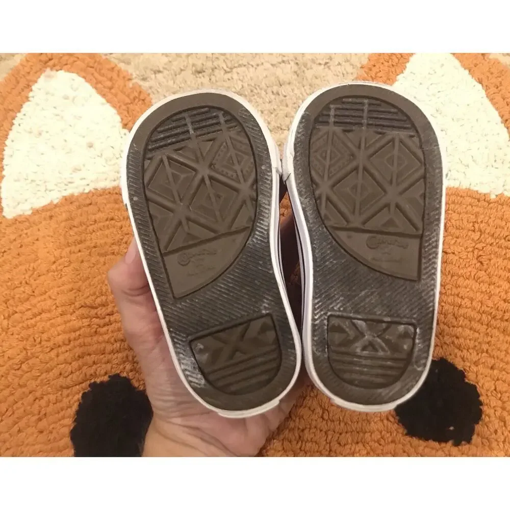 Converse Kids Red Low Top Sneakers